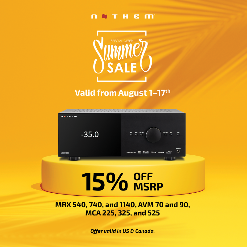 Anthem Summer Sale